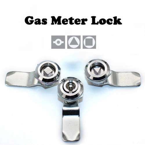 Gas meter cam lock - meter, key