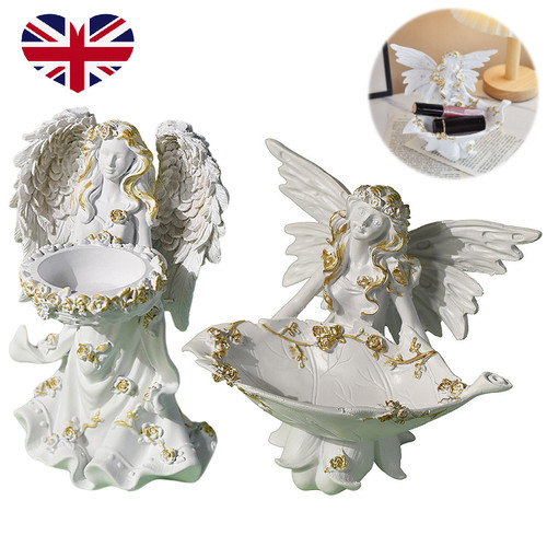 Kneeling angel tea light - tea,