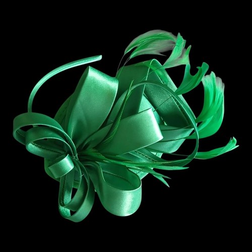 Felizhouse green fascinator - felizhouse,