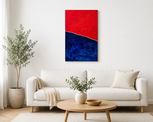 Original sea sky - sea, abstract