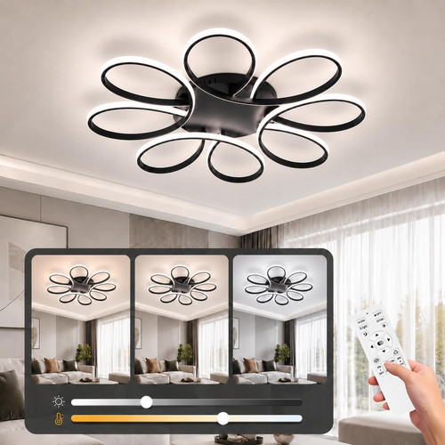 Modern led ceiling - led, light