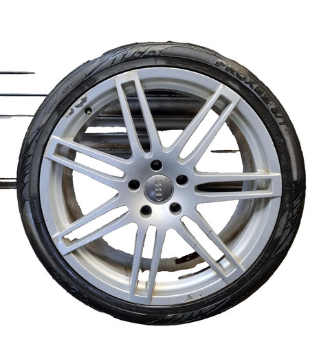 Audi alloy wheel tyre - audi,