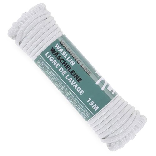 Clothes washing line - washing, 15m