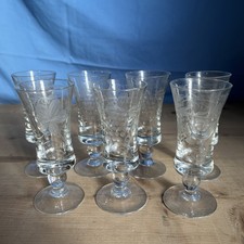 Vintage Etched Liqueur /