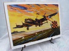 RAF Lancaster BI, G for George 460 Sqdn RAAF.  Airfix Box Art Print