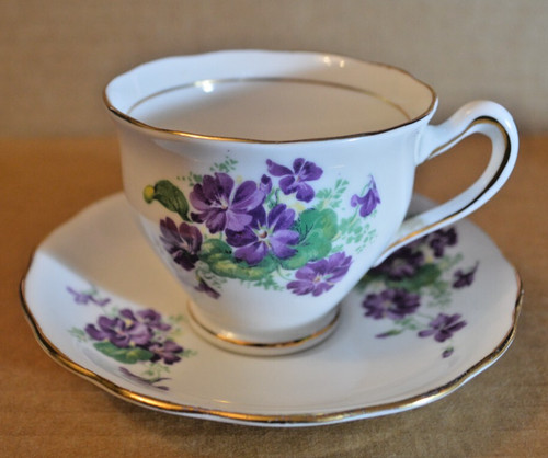 Vtg colclough england bone - colclough,