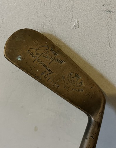Antique vintage glasgow golf - antique,