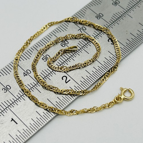 Real 9ct yellow - real, gold