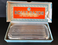 Vintage 30's English Rolls Razor Viscount Model In Original Box