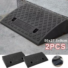 2pcs Heavy Duty Rubber Kerb