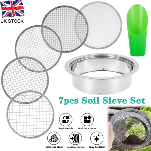 Soil sieve sets stainless - sieve,