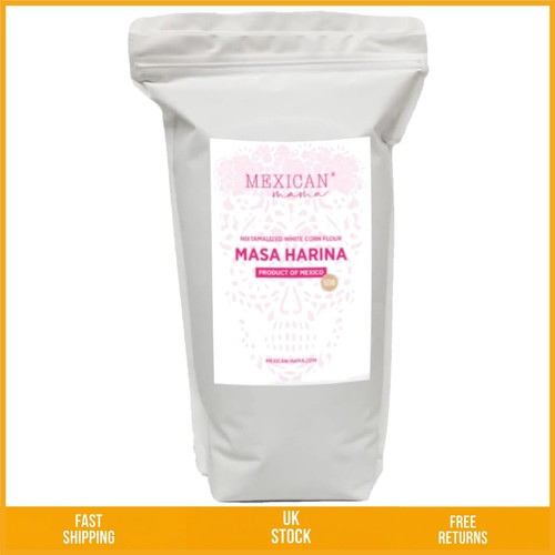 Authentic mexican white - white, masa