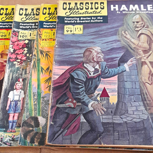 Classics illustrated comics - classics,