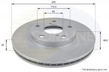 FRONT BRAKE DISCS SET BRAKING
