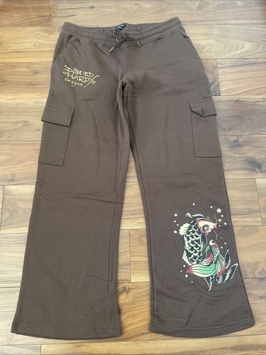 Hardy brown joggers xl - brown,