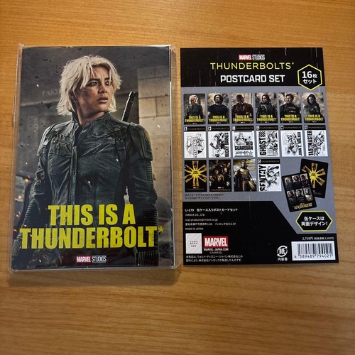 Marvel thunderbolts postcard - thunderbolts,