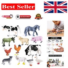 12Pcs Realistic Plastic Mini