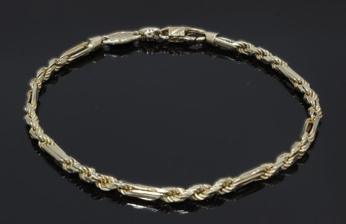 Carat yellow gold solid rope - carat,
