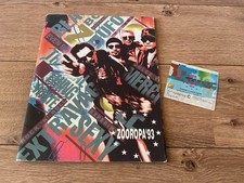 Zooropa tour programme - zooropa,
