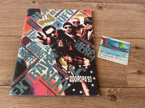 Zooropa tour programme - tour,