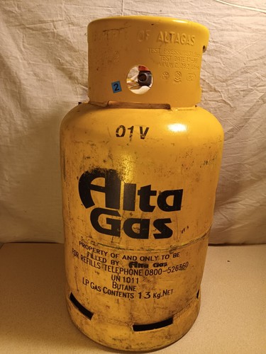 Alta butane gas bottle 13kg - gas,