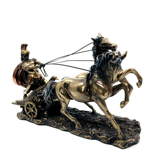 Roman gladiator chariot - gladiator, with