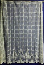 Lace Shower Curtain 75" x 72"