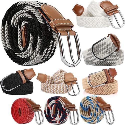 Stretch woven belt men - belt,