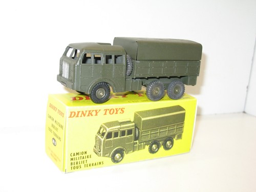 Dinky toys berliet 6x6 version - dinky,
