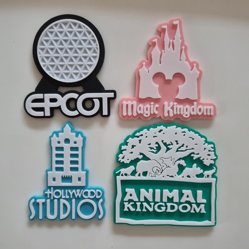 Disney parks magnet set - parks,