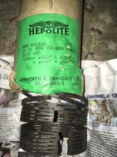 Oil Ring x2 Triumph 5TA T100 TR5 Unit UK Hepolite 69mm +040 E6894/40 70-6894/40