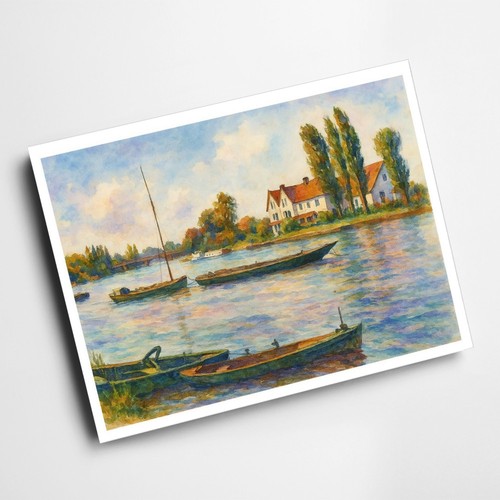 Print the river quarry - -,