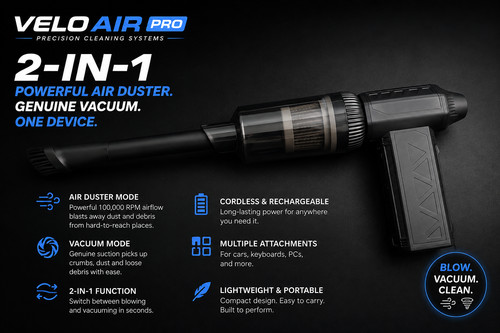 Cordless air duster - air,
