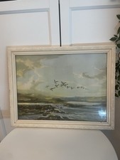 Vintage Flying Ducks Framed