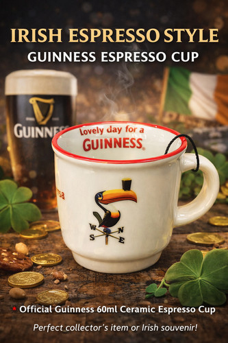 Guinness toucan ceramic - guinness,