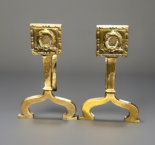 Pair vintage brass - vintage, dogs