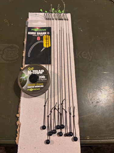 Korda rig barbless carp - kd,