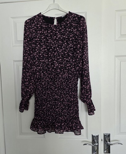 Divided black pink floral - divided,