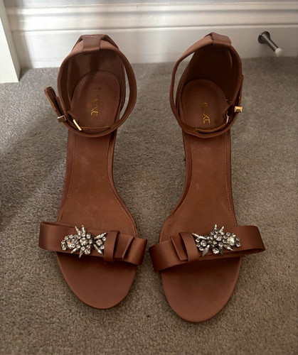 Next brown strappy open toe - next,