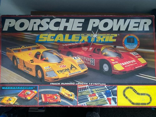 Scalextric porsche power - scalextric,