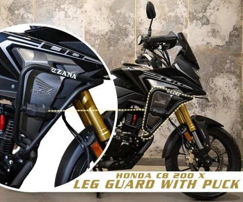 Crash guard with puck - guard,