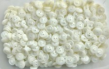 Buttons 15mm 24L Ivory White