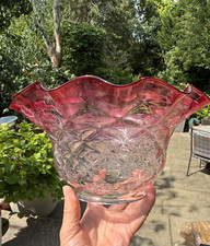 antique cranberry Quilted wavy