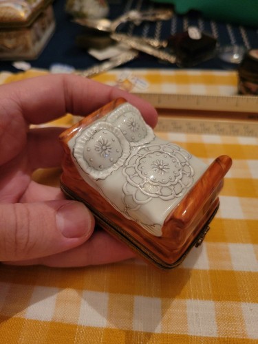 Vintage limoges peint main - peint,