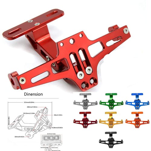 Adjustable license plate - ,