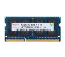 Hynix 4GB DDR3 2RX8 PC3-8500S 1066MHz 204pin SO-DIMM Laptop Chipsets Memory RAM