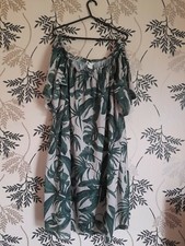 H&M Womens Ladies Palm Leaf
