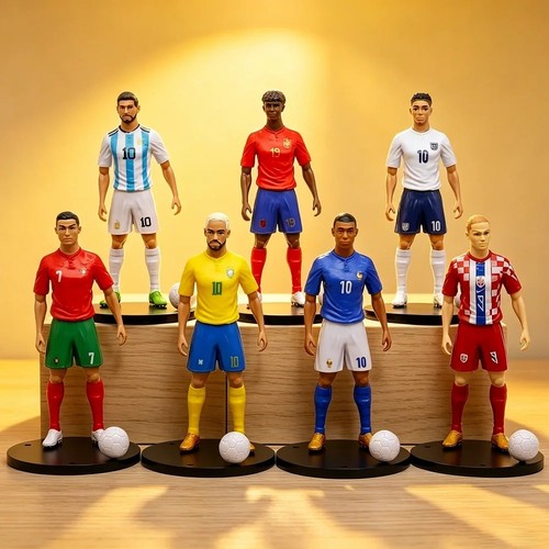 18cm football star action - star,