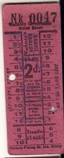 Bus / Tram ticket Wallasey