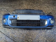 10-14 MINI COOPER ONE D LCI R55 R56 R57 FRONT BUMPER & GRILLS LIGHTNING BLUE A63